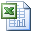 シフォンケーキの【シュワリ】ファックス用ご注文フォーム（Excel版、約57KB）のダウンロードリンク用アイコン